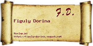 Figuly Dorina névjegykártya